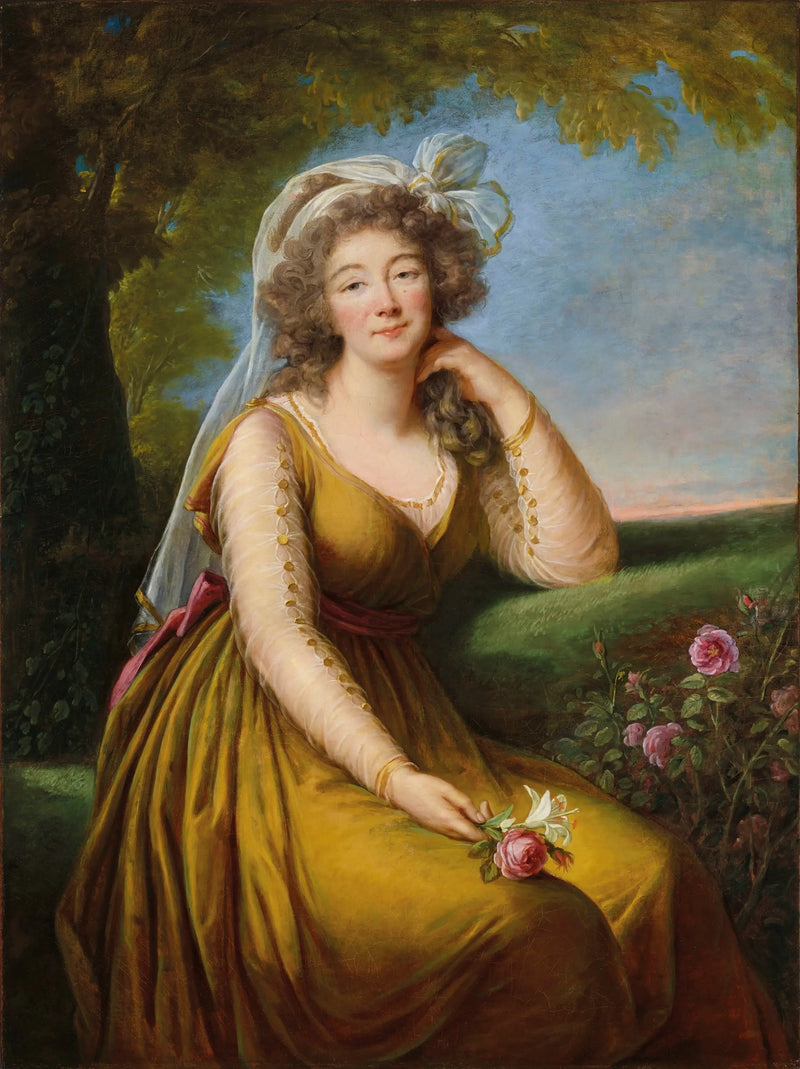 Madame du Barry-portræt - Élisabeth Vigée Le Brun