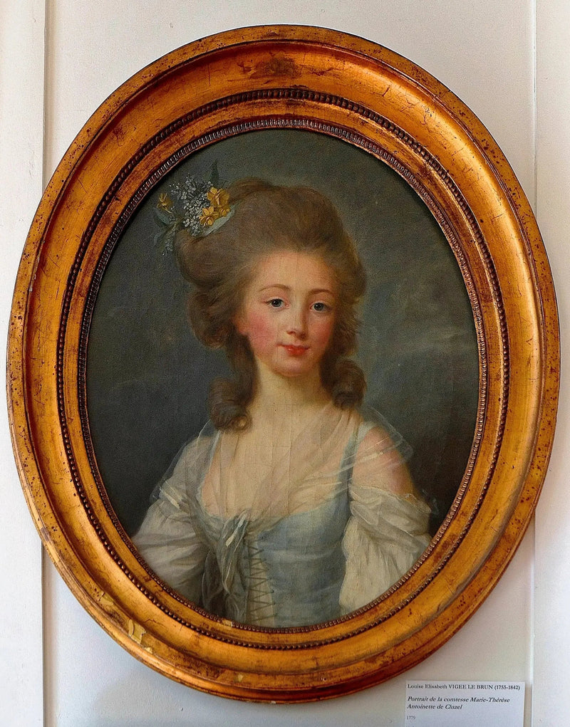 Madame du Cluzel-portræt - Élisabeth Vigée Le Brun