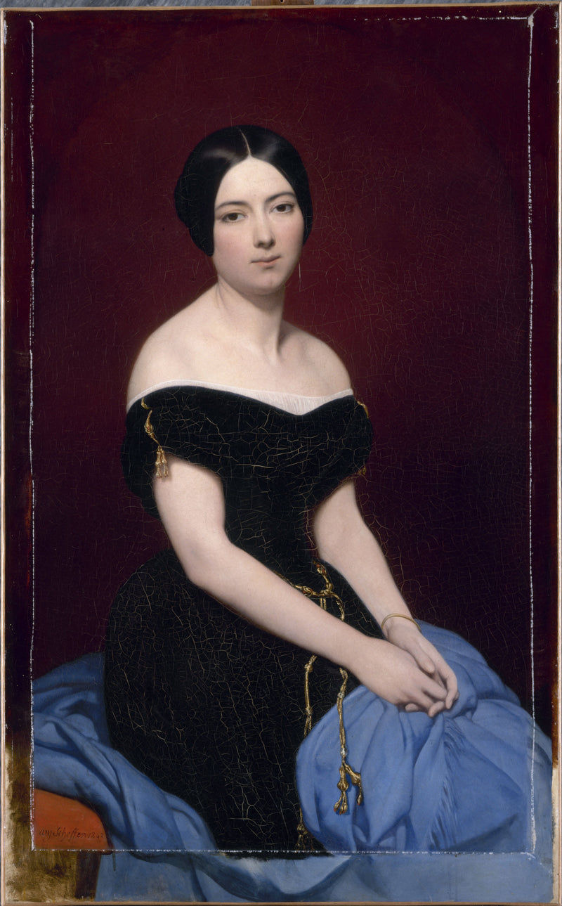 Portræt af Madame Edouard Caillard - Ary Scheffer
