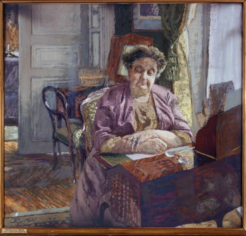 Madame Frantz Jourdain-portræt - Édouard Vuillard
