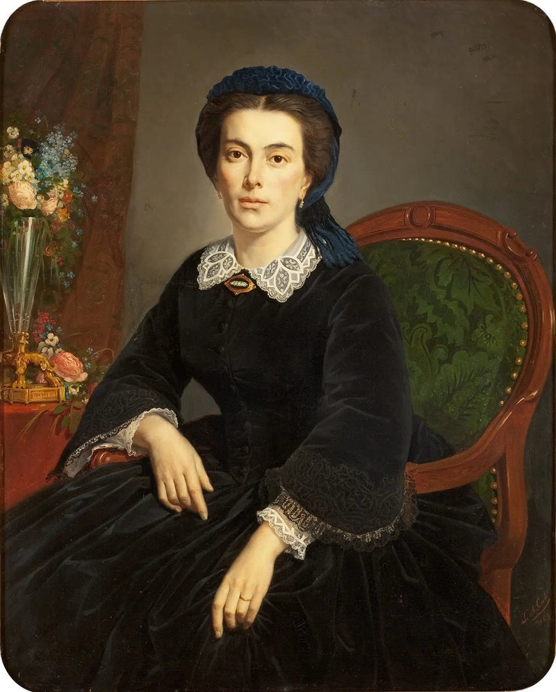 Madame Gervais' Portræt - Pierre Auguste Cot