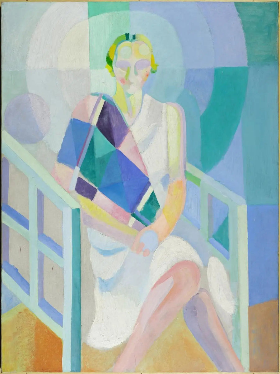 Portræt af fru Heim - Robert Delaunay