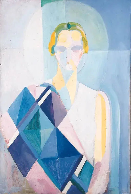 Portræt af fru Heim - Robert Delaunay