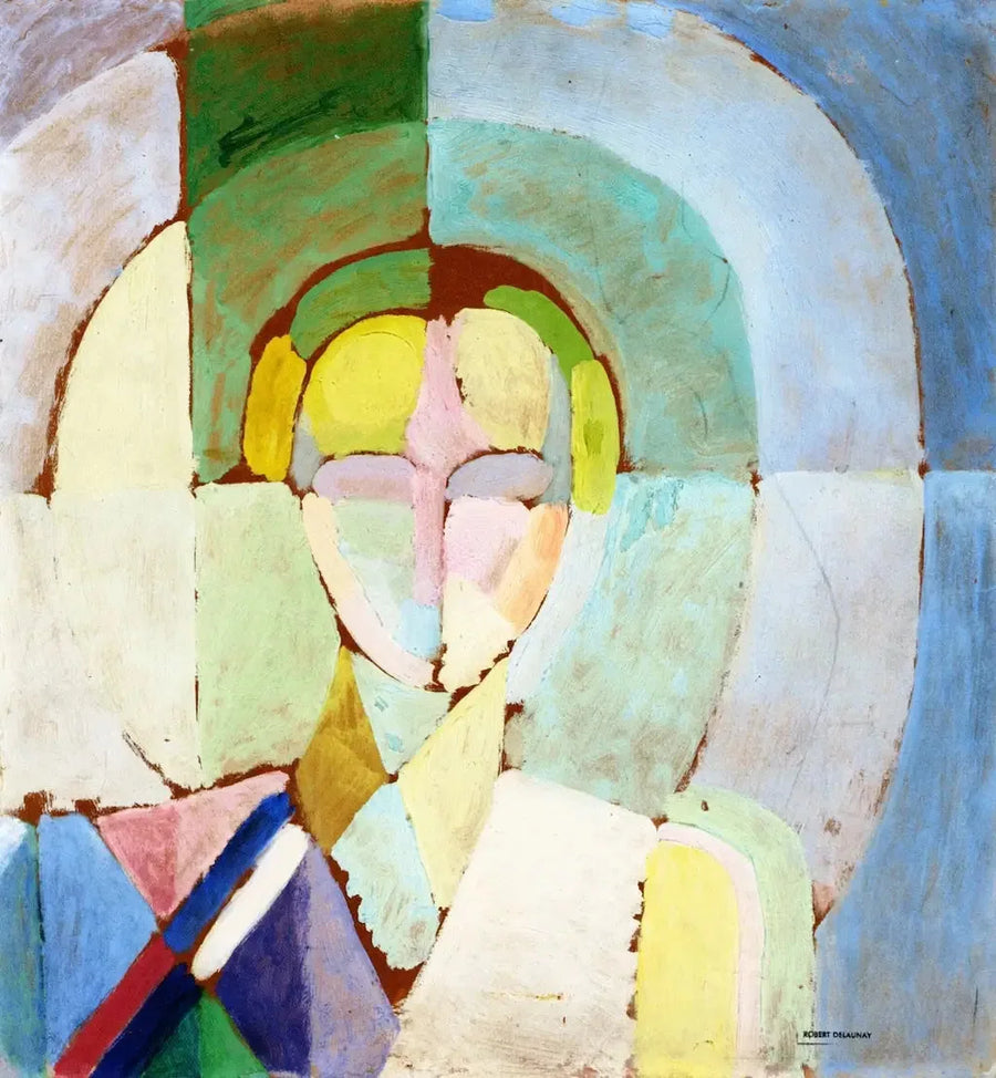 Portræt af fru Heim - Robert Delaunay