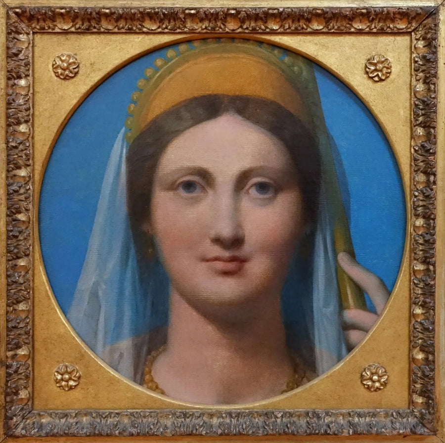 Portræt af Madame Jacques Ignace Hittorf som Junon - Jean-Auguste-Dominique Ingres
