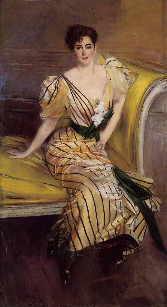 Portræt af Madame Joséphine Alvear de Errazuriz - Giovanni Boldini