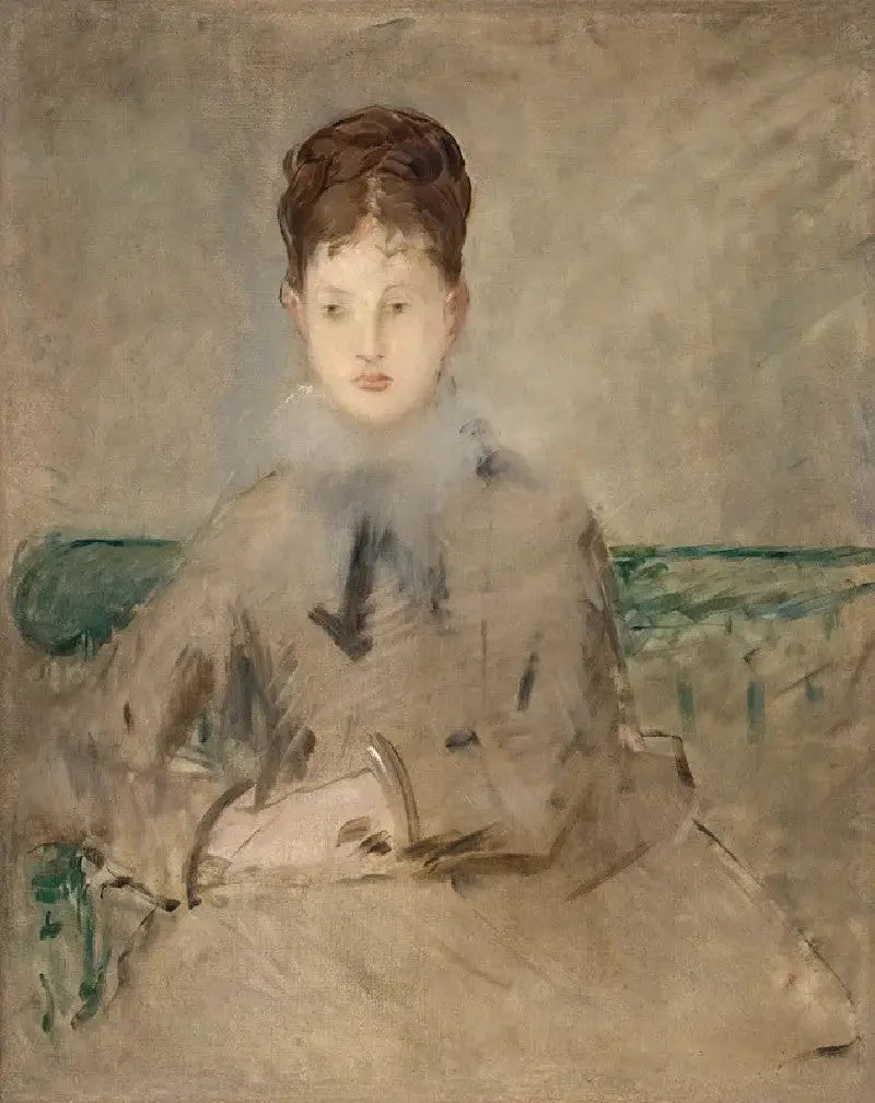 Portræt af Madame Jules Guillemet - Édouard Manet