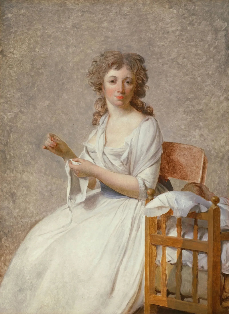 Portræt af fru Pastoret - Jacques-Louis David