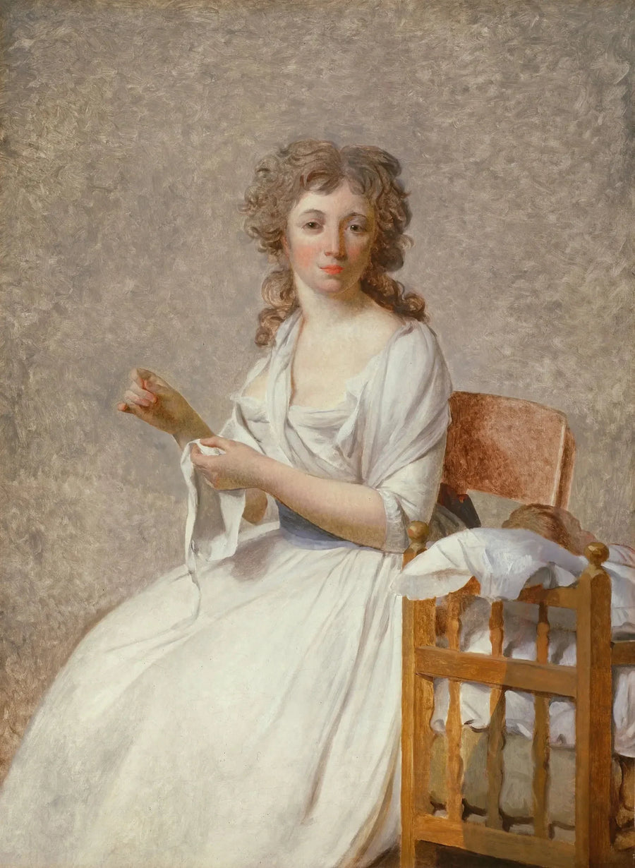 Portræt af fru Pastoret - Jacques-Louis David