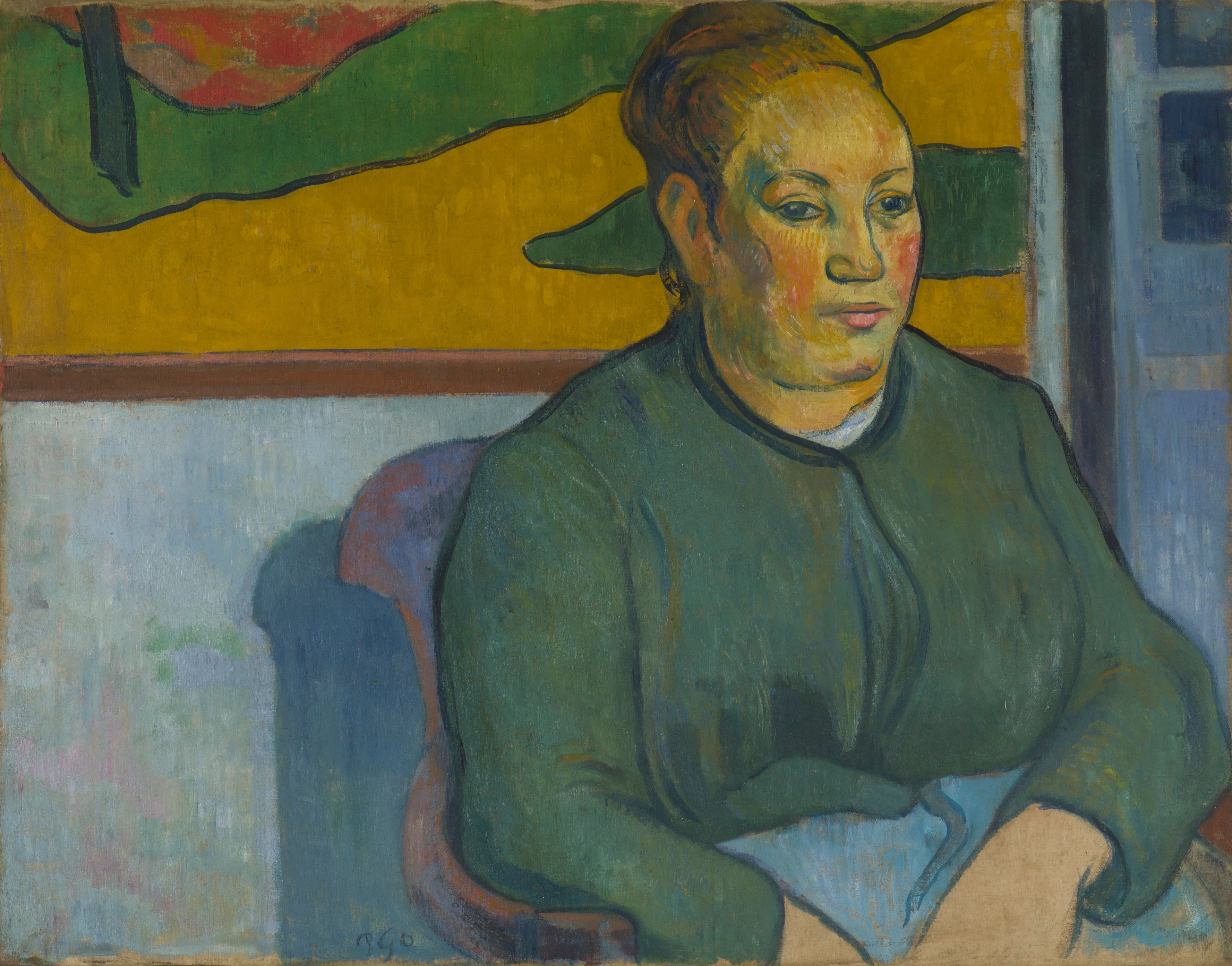 Portræt af fru Roulin - Paul Gauguin