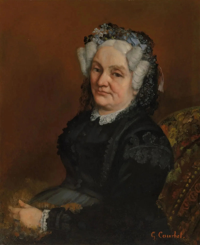 Madame Sophie Loiseau - Gustave Courbet portræt