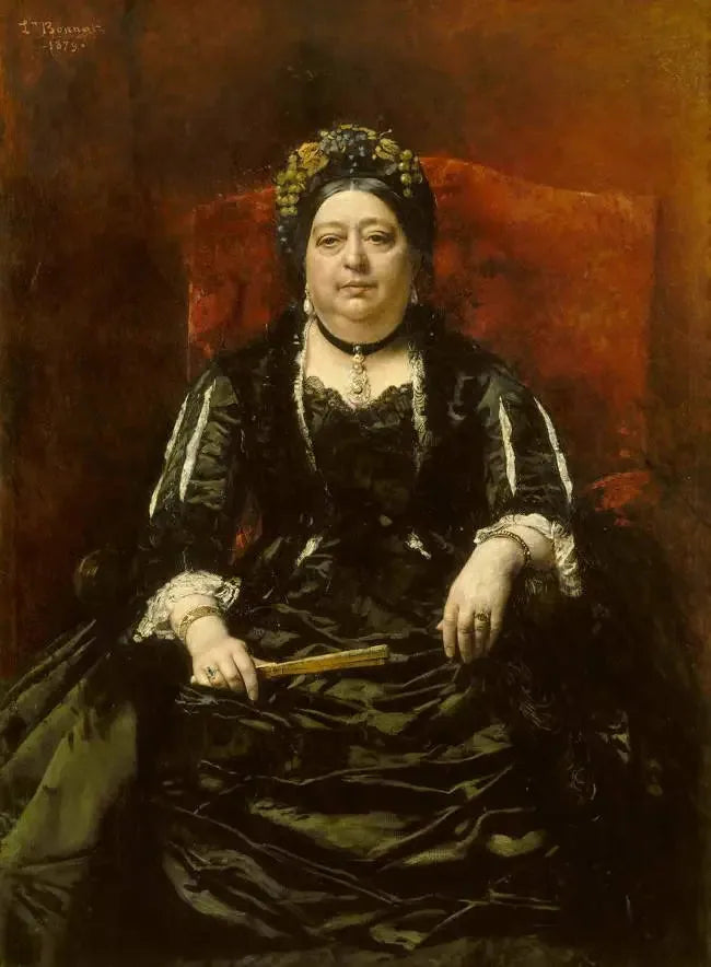 Madame Sterns portræt - Léon Bonnat