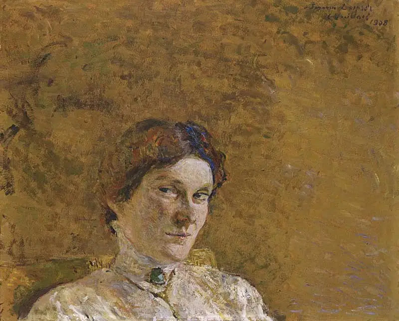 Madame Suzanne Desprès portræt - Édouard Vuillard