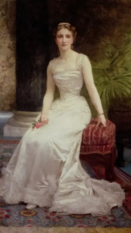Portræt af fru Victor Olry Roederer - Bouguereau