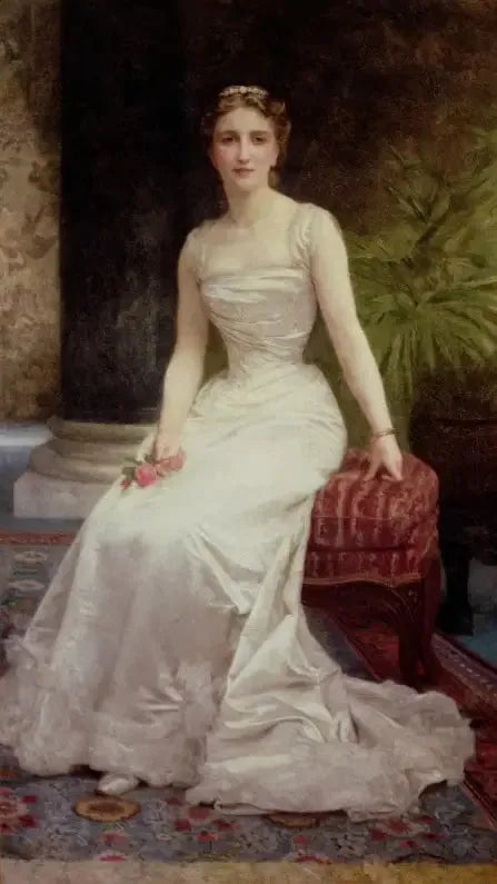 Portræt af fru Victor Olry Roederer - Bouguereau