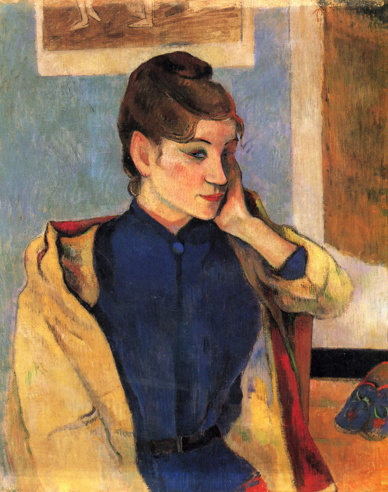 Portræt af Madeleine Bernard - Paul Gauguin