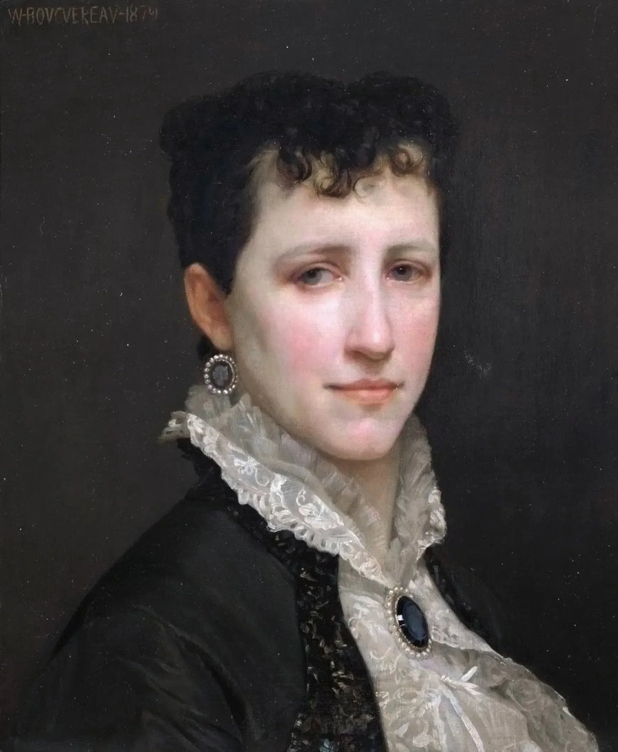 Portræt af frøken Elizabeth Gardner - Bouguereau