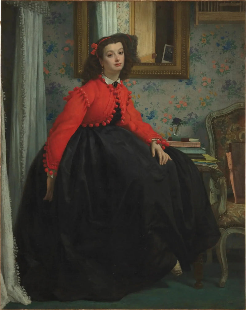 Portræt af Frøken L.L. - James Tissot