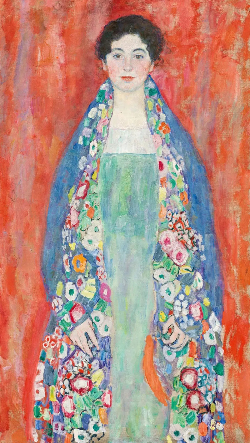 Portræt af frøken Lieser - Gustav Klimt