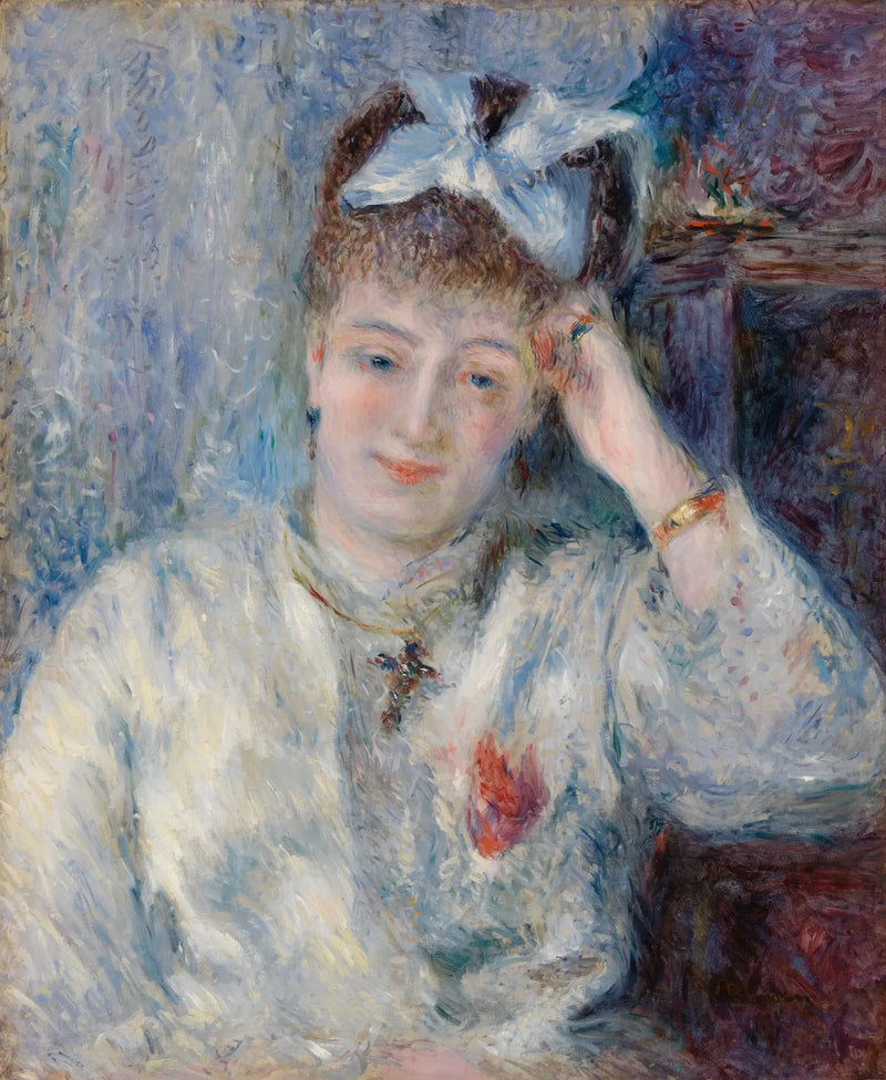 Portræt af frøken Marie Murer (Portræt af frøken Marie Murer) - Pierre-Auguste Renoir