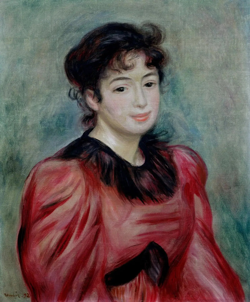 Portræt af frøken Victorine de Bellio - Pierre-Auguste Renoir