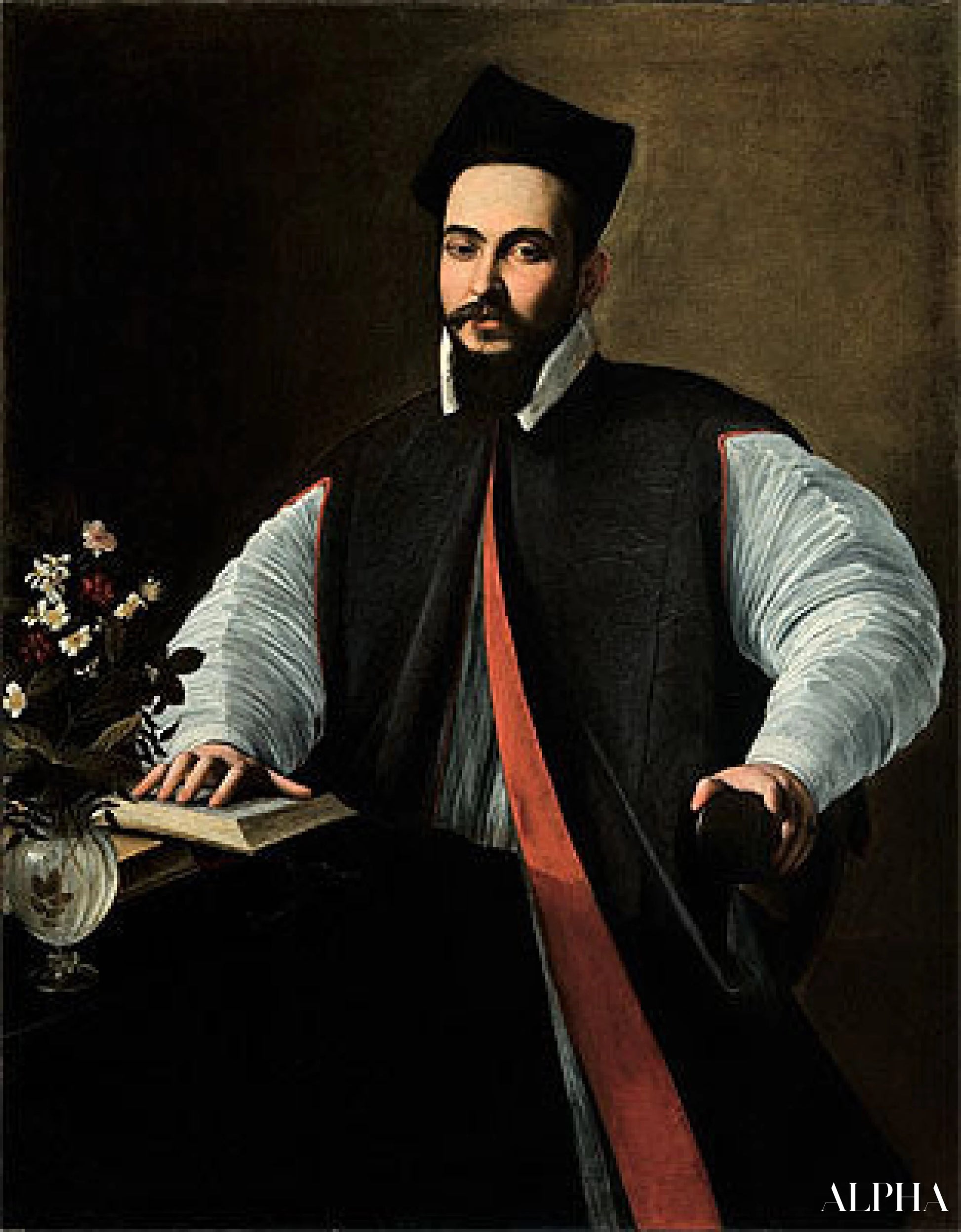 Portrait de Maffeo Barberini - Caravaggio Reproductions de tableaux à la peinture à l’huile