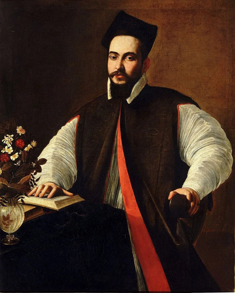 Portræt af Maffeo Barberini (Pave Urban VIII) - Caravaggio