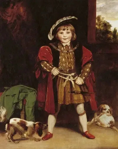Portræt af Mester Crewe som Henrik VIII - Joshua Reynolds