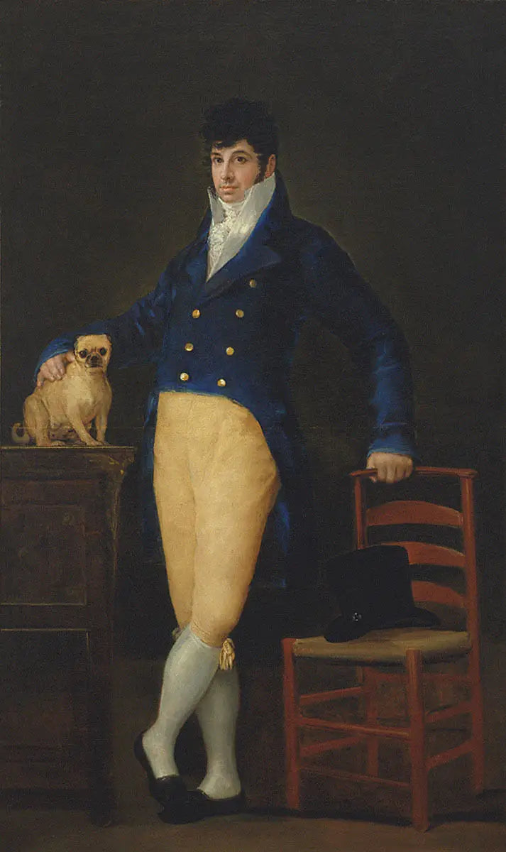 Portræt af Manuel García de la Prada - Francisco de Goya