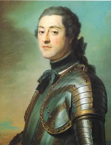 Portræt af Marc-René, marquis de Voyer d'Argenson (1722-1782) - Maurice-Quentin de La Tour