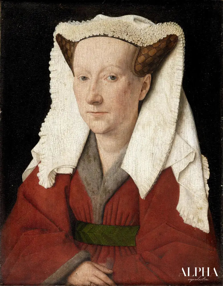 Portrait de Margaret van Eyck - Jan Van Eyck - Reproductions de tableaux et peintures haut de gamme