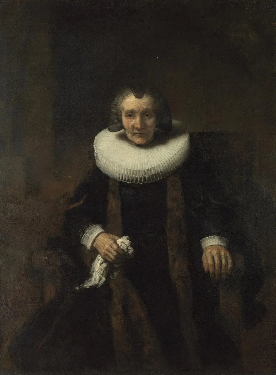 Portræt af Margaretha de Geer - Rembrandt