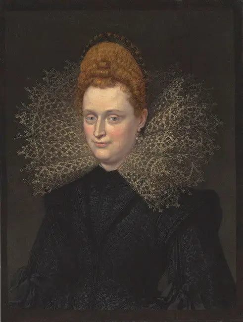 Portræt af Margherita Gonzaga d'Este - Peter Paul Rubens
