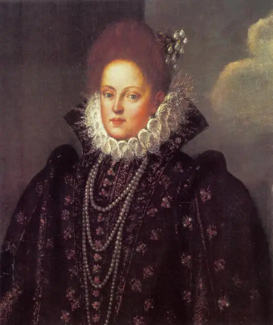 Portræt af Margherita Gonzaga - Peter Paul Rubens