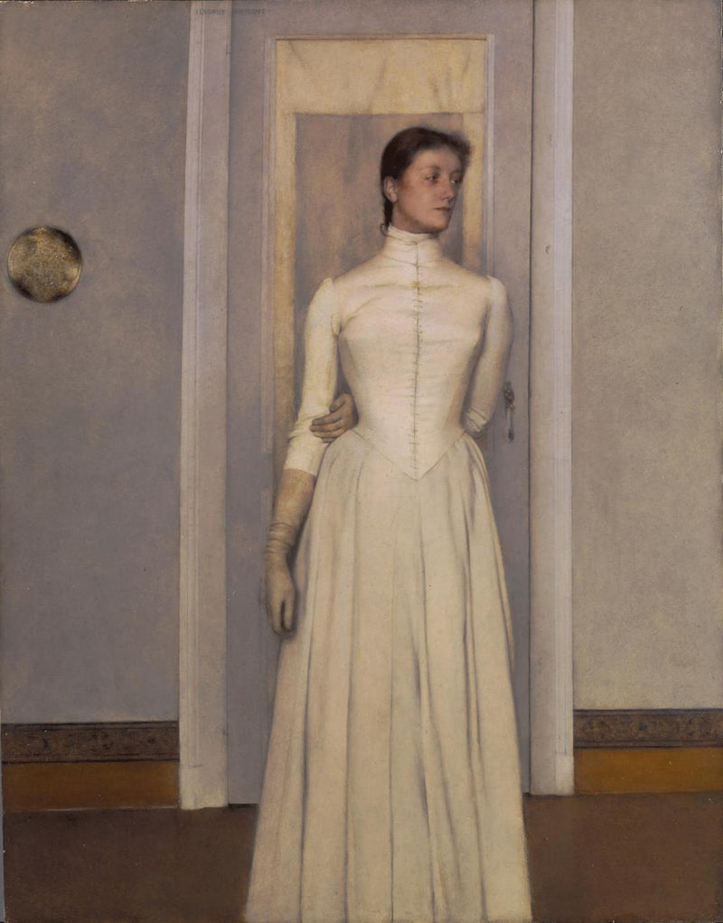 Portræt af Marguerite - Fernand Khnopff