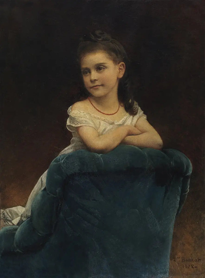 Portræt af Marguerite Franchetti - Léon Bonnat
