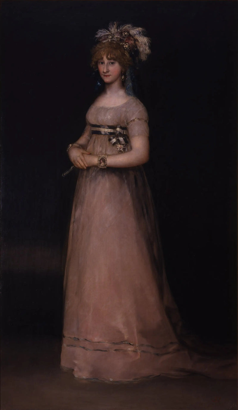 Portræt af María Luisa de Borbón y Vallabriga - Francisco de Goya