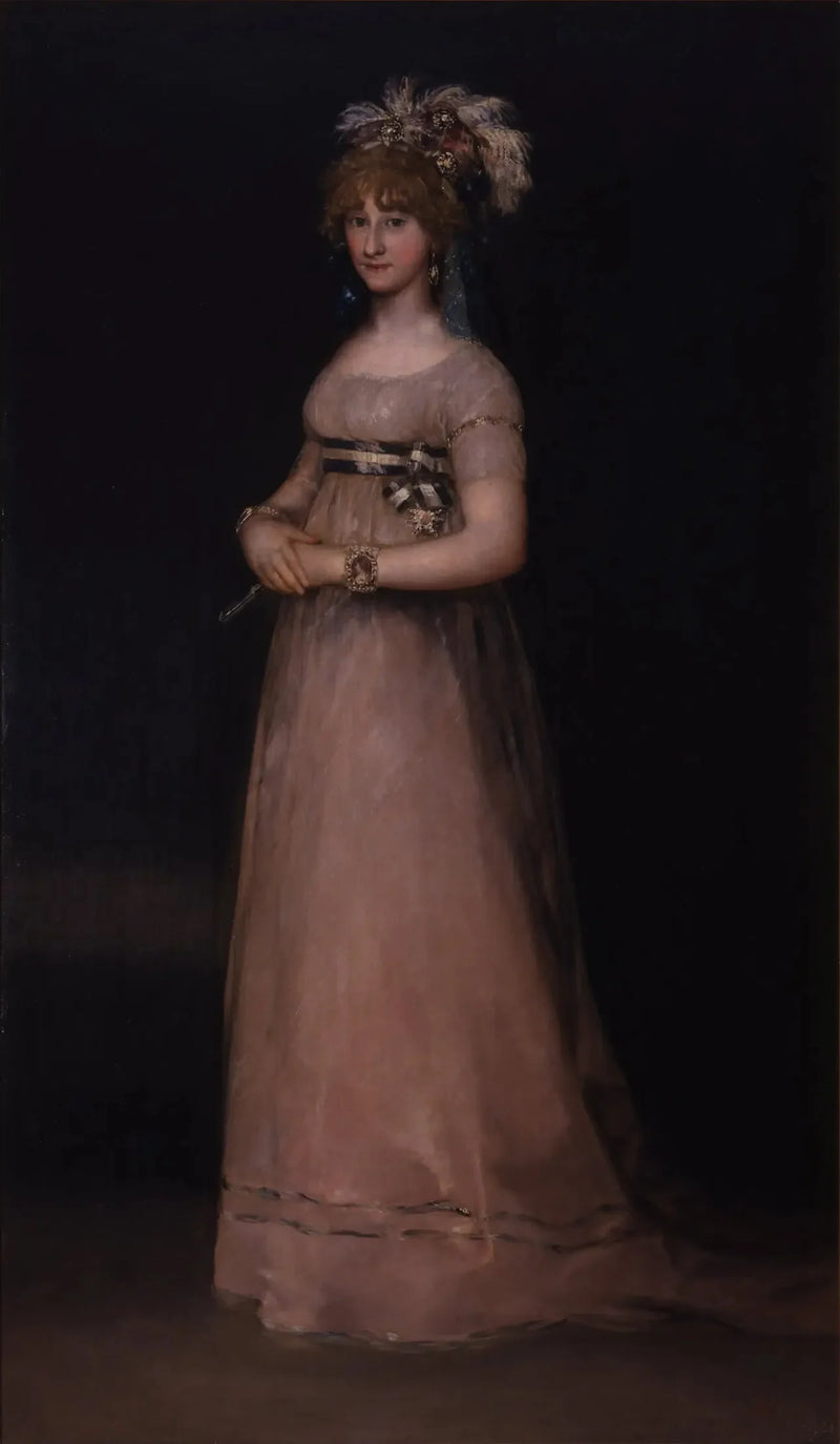 Portræt af María Luisa de Borbón y Vallabriga - Francisco de Goya