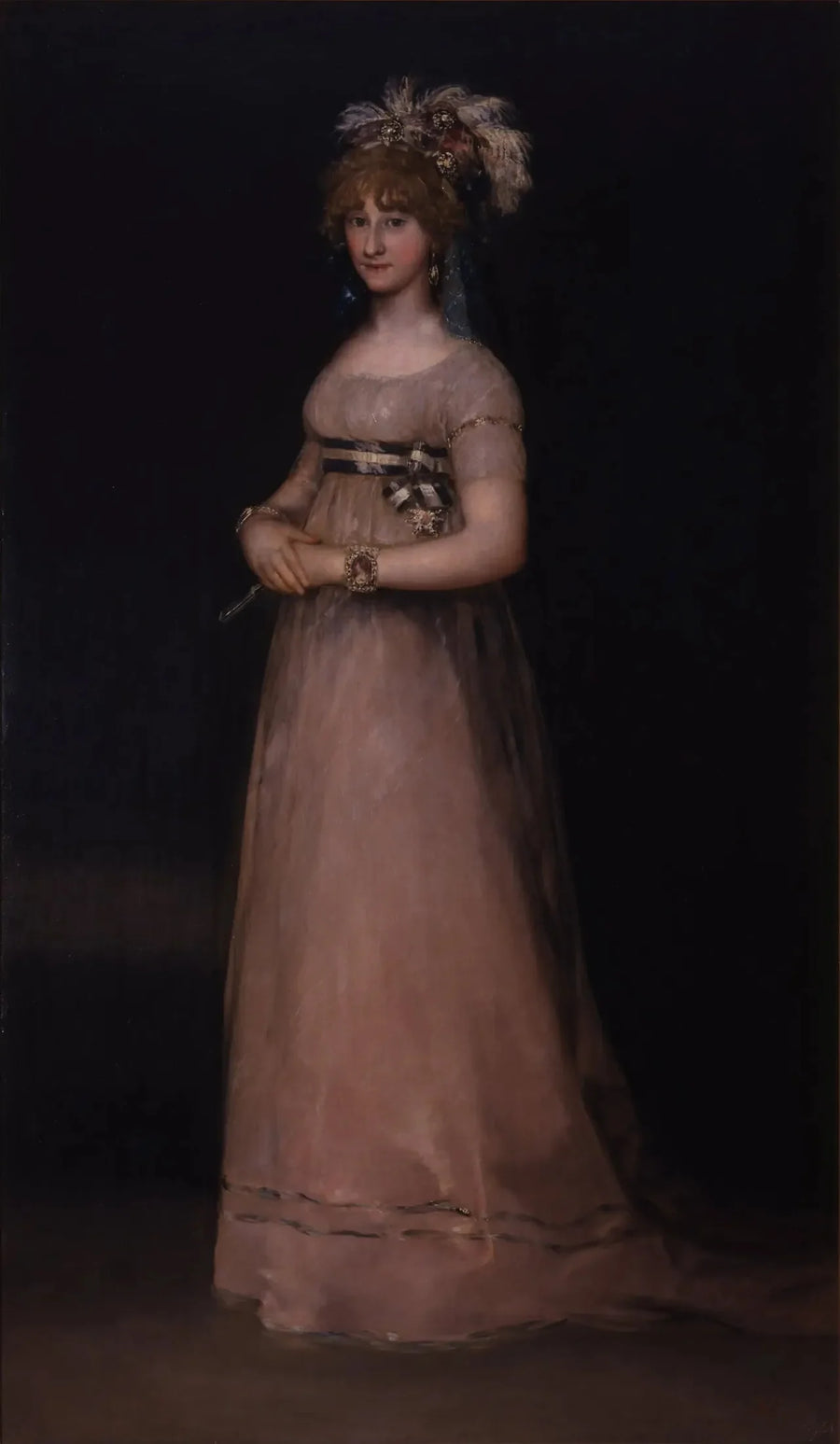 Portræt af María Luisa de Borbón y Vallabriga - Francisco de Goya