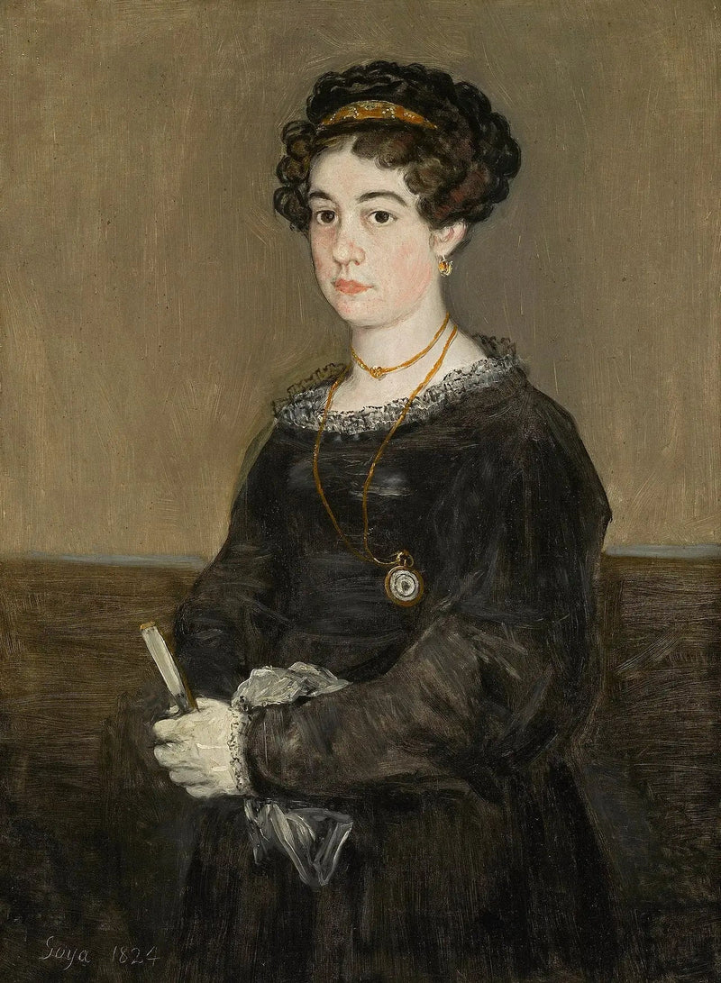 Portræt af María Martínez de Puga - Francisco de Goya