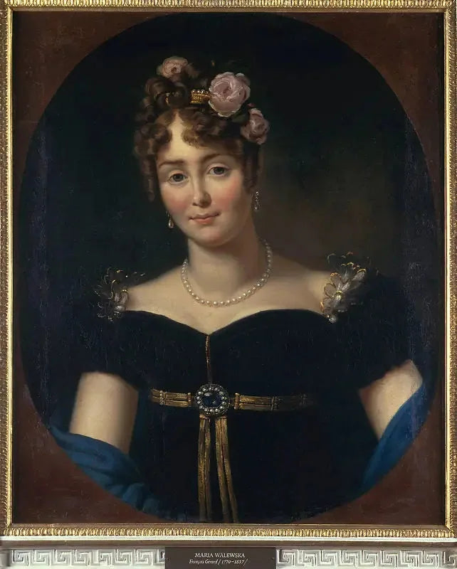 Portræt af Maria Walewska (1786-1817) - François Gérard