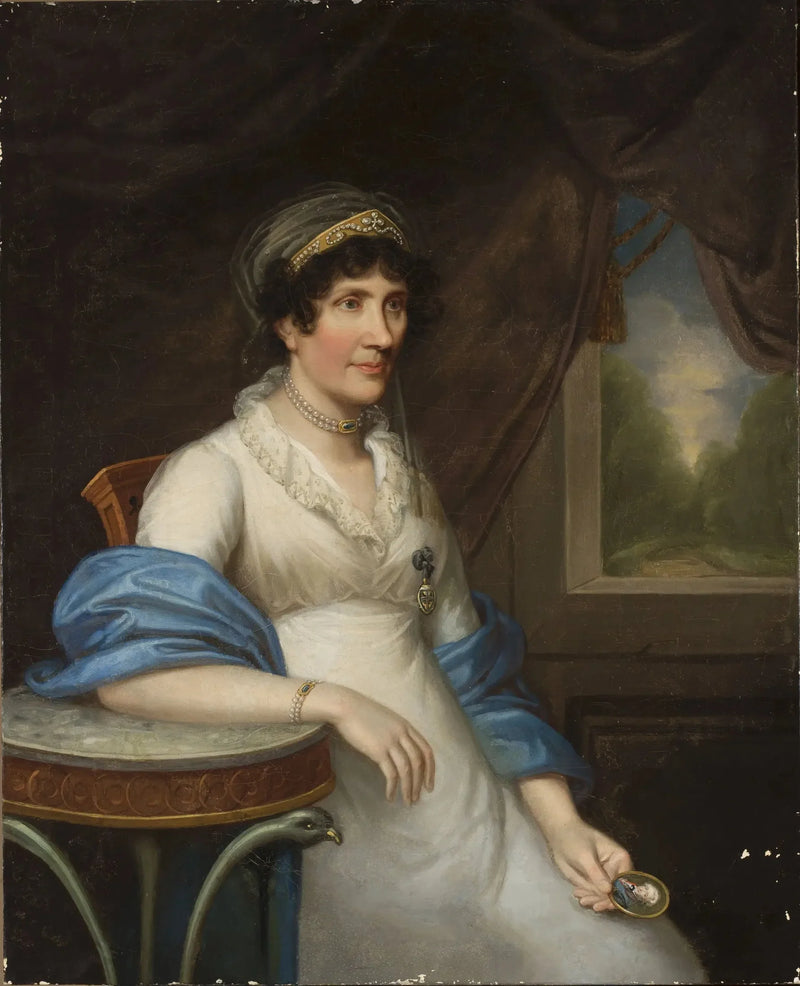 Portræt af Marianna Dembińska født Moszyńska. - Joseph Karl Stieler