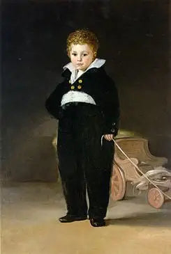 Portræt af Mariano Goya - Francisco de Goya