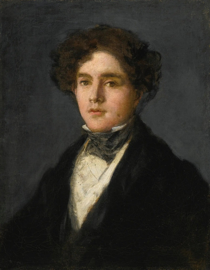 Portræt af Mariano Goya, barnebarn af kunstneren - Francisco de Goya