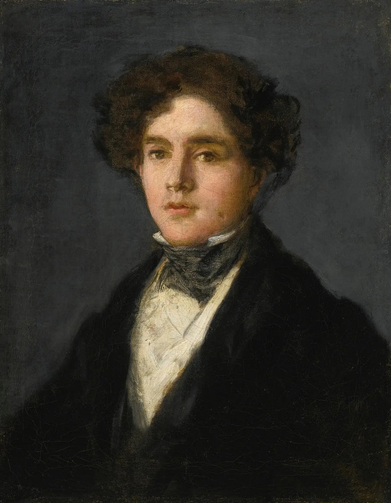 Portræt af Mariano Goya, barnebarn af kunstneren - Francisco de Goya