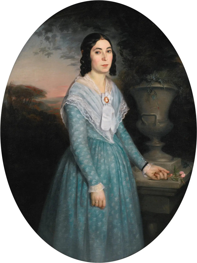 Portræt af Marie-Célina Brieu - Bouguereau