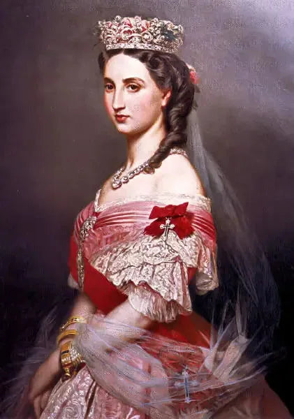 Marie-Charlotte de Belgique, kejserinde af Mexico - Franz Xaver Winterhalter