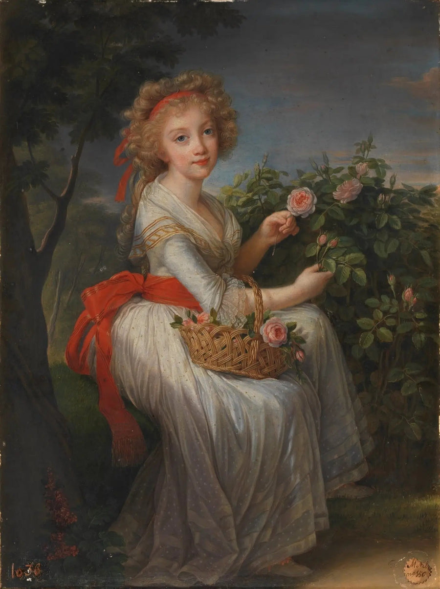 Marie-Christines og Napolis og Siciliens portræt - Élisabeth Vigée Le Brun