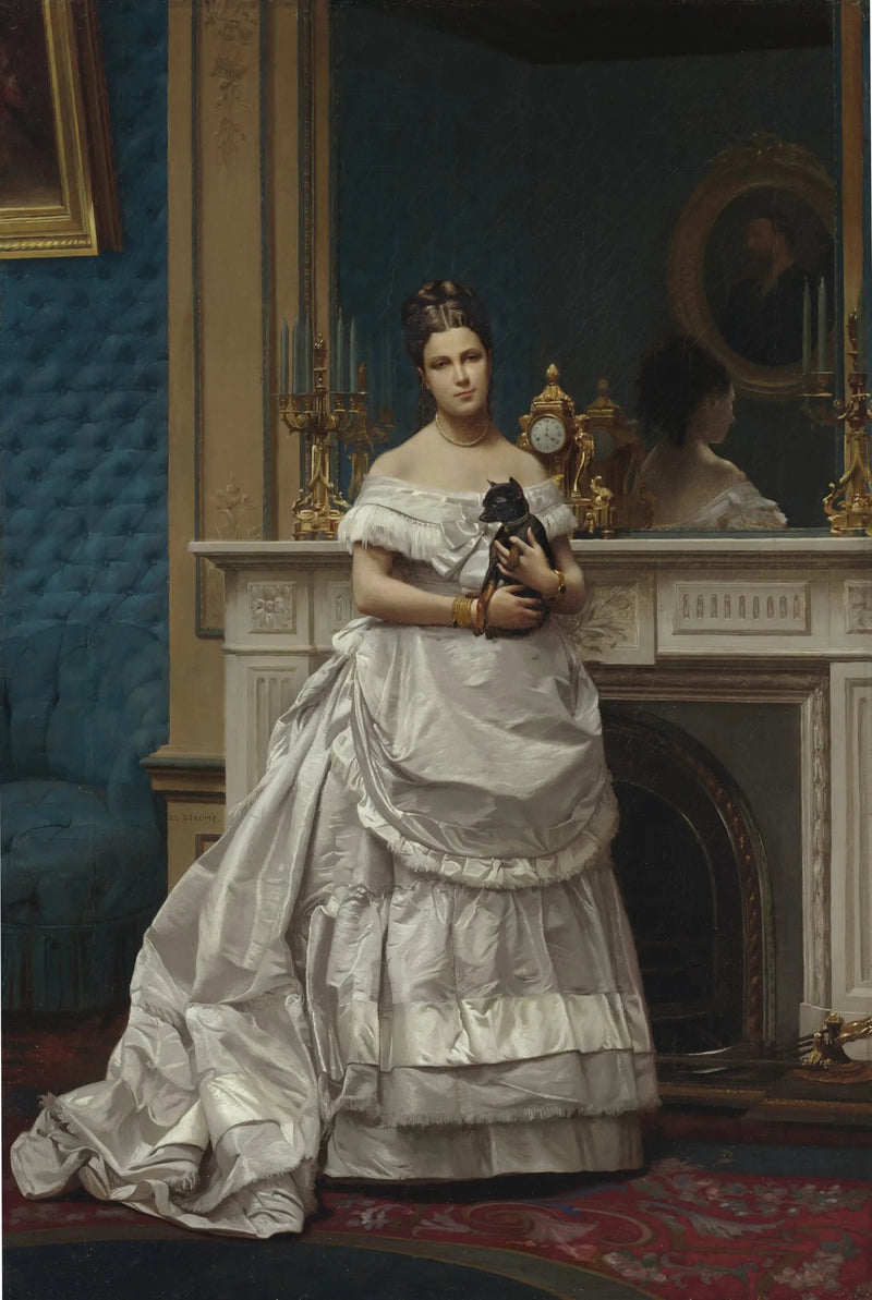 Portræt af Marie Gérôme - Jean-Léon Gérôme
