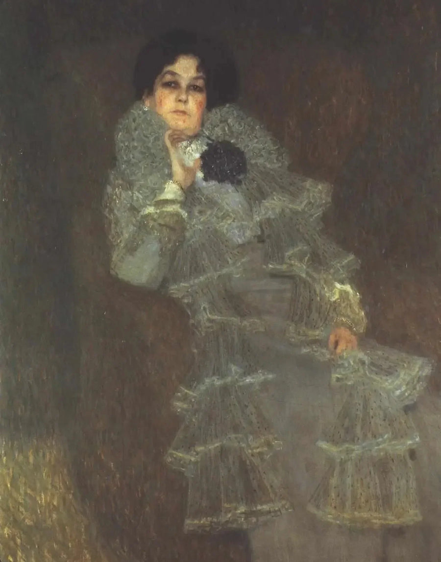Portræt af Marie Henneberg - Gustav Klimt